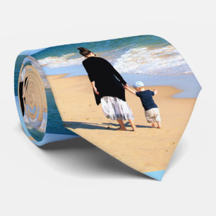 Custom Photo Neck Tie Your Design Best Mum Ever