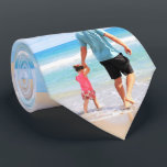 Custom Photo Neck Tie Your Family Photos Dad Gift<br><div class="desc">Custom Photo - Your Own Design - Special - Personalised Family / Friends or Personal Gift - Add Your Photo / Text - Resize and move or remove and add elements / image with customisation tool. Choose / add your favourite font / text colour ! You can transfer this design...</div>