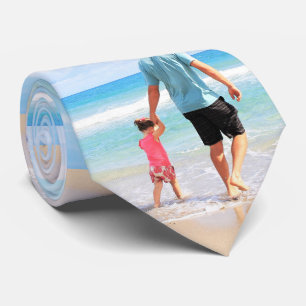 Custom Photo Neck Tie Your Family Photos Dad Gift
