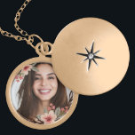 Custom photo necklace Round Locket, Gold Plated<br><div class="desc">Personalised Photo Silver Plated Necklace
Personalised photo plated necklace,  put your own custom personalised pictures. Easily upload your images and create your own. Sample photos used are for illustration purposes only.</div>