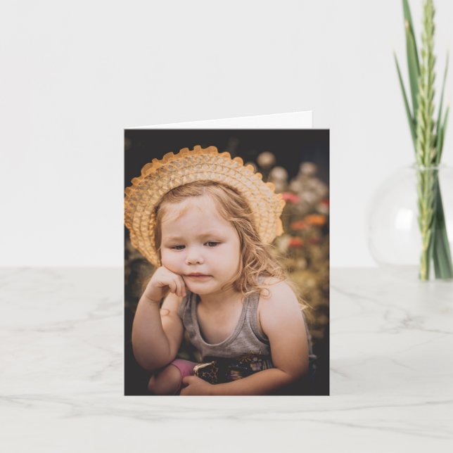 Custom Photo Note Card (Front)