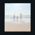 Custom Photo Notepad<br><div class="desc">This notepad is shown with a sample photo print,  customize and edit your own photo into place with this template.
Shown in an opaque print so you can write on it.
Customize this item or buy as is.



Licensed Image</div>