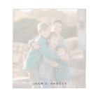 Custom Photo Notepad, Full Photo | Faded