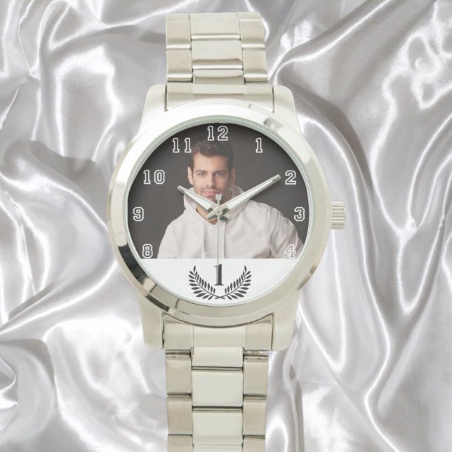 Custom photo number 1 one father watch (Creator Uploaded)