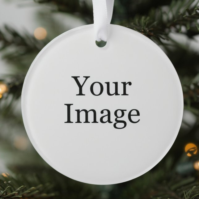 Custom Photo Ornament (Creator Uploaded)