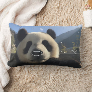 Custom Photo Panda Pillow