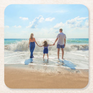 Custom Photo Paper Coaster Your Favorite Photos