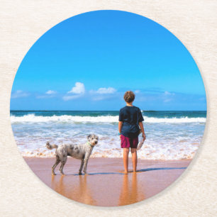 Custom Photo Paper Coasters Your Own Design