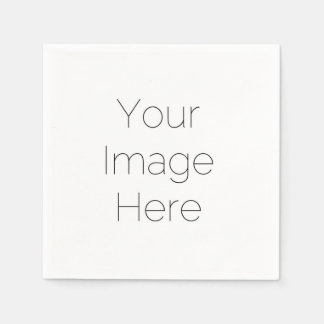 Custom Photo Paper Napkin – Personalised Wedding o