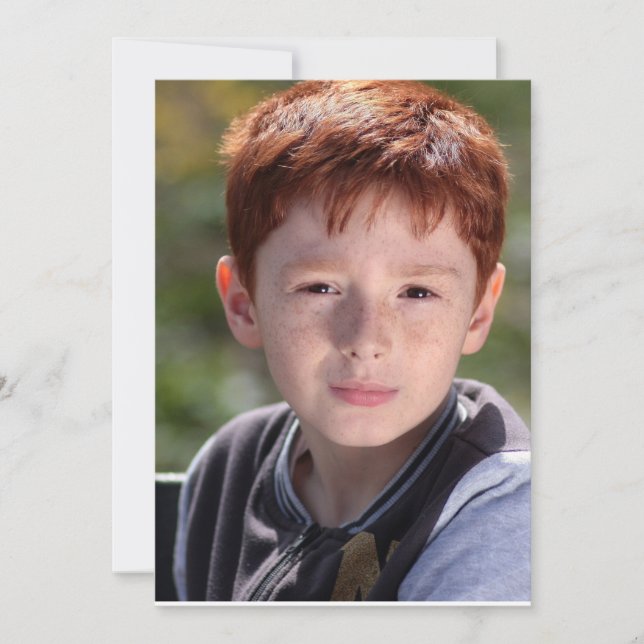 CUSTOM PHOTO PARTY INVITATIONS (Front)