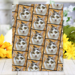Custom Photo Pattern Collage Personalised Fleece Blanket