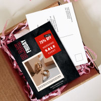 Custom Photo Percentage Off Black Friday Sale