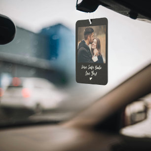 custom photo Personalise Couple Valentine's Day Car Air Freshener