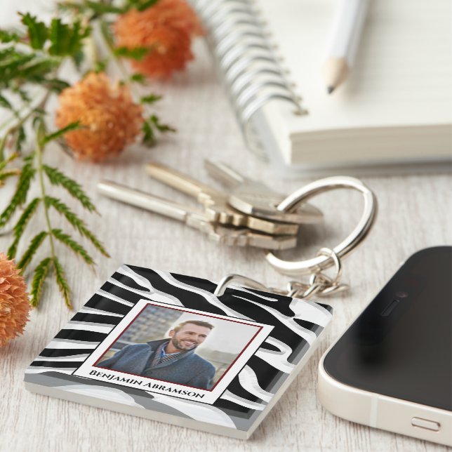 Custom Photo Personalise  Key Ring (Front Right)