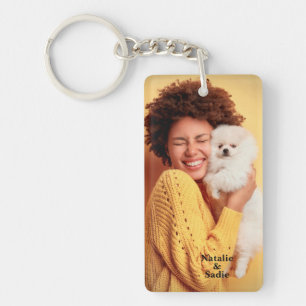 Custom Photo Personalise Keychain