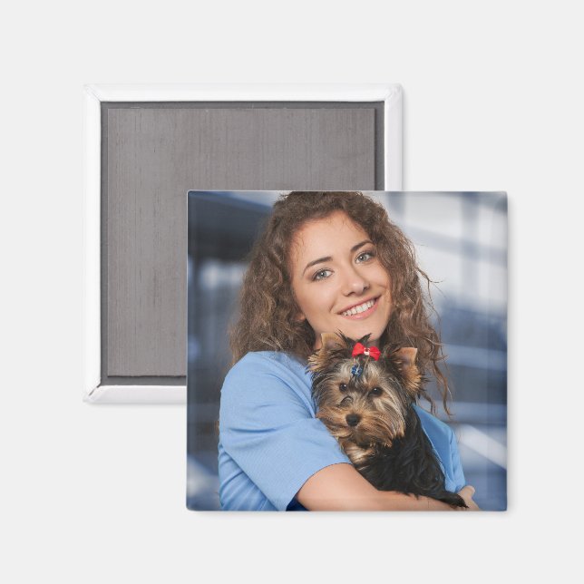 Custom Photo Personalise Magnet (Front/Back)