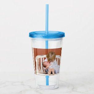 Custom Photo Personalised  Acrylic Tumbler