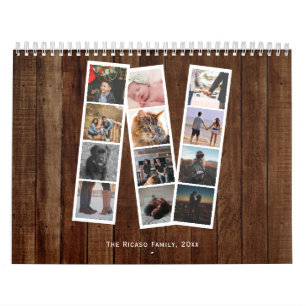 Custom Photo Personalised Calendar