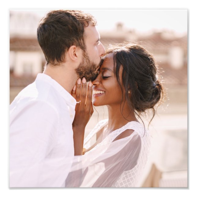 Custom Photo Personalised Create Your Own Poster (Front)