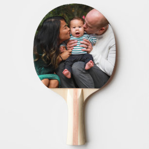 Custom Photo Personalised Family Ping Pong Paddle