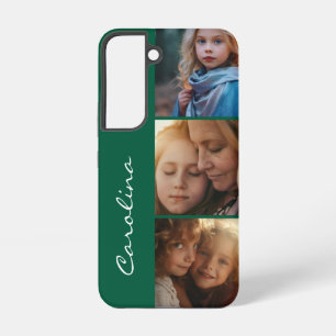 Custom Photo Personalised Forest Green Samsung Galaxy Case