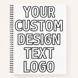 Custom Photo Personalised Gift Logo Business Notebook