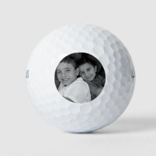 Custom Photo Personalised Golf Ball Birthday