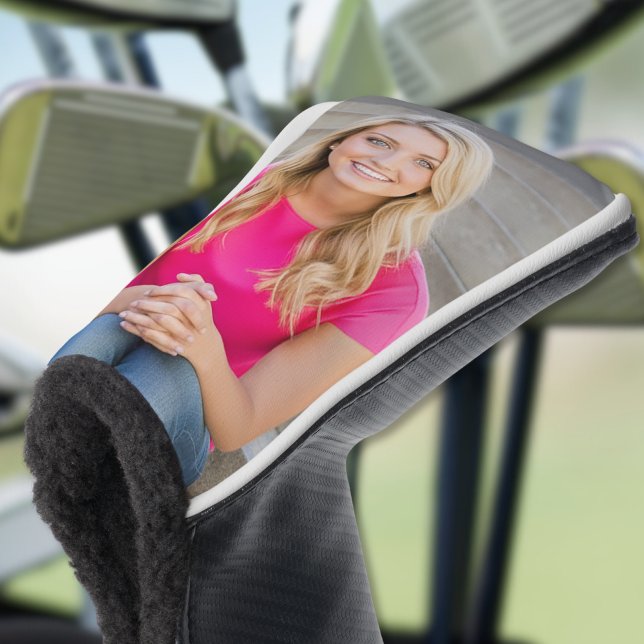 Custom Photo Personalised Golf Head Cover (Create your Own Photo Golf Head Cover)