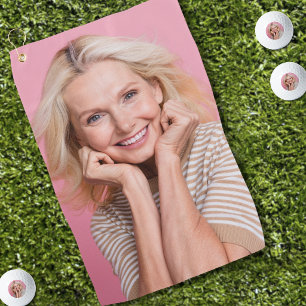 Custom Photo Personalised Golf Towel