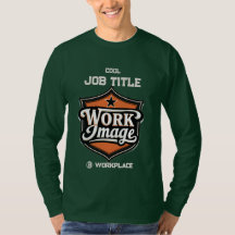 Custom Photo Personalised Job Title & Workplace 