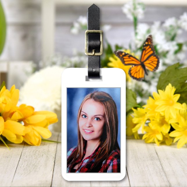 Custom Photo Personalised Luggage Tag (Creator Uploaded)
