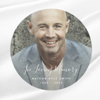 Custom Photo Personalised Memorial Tribute Funeral