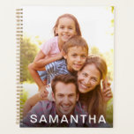 Custom Photo Personalised Name Planner<br><div class="desc">Personalised planners make a great gift for any person. Personalise with a photo and name to make a unique gift for christmas,  birthdays or any other special occasion.</div>