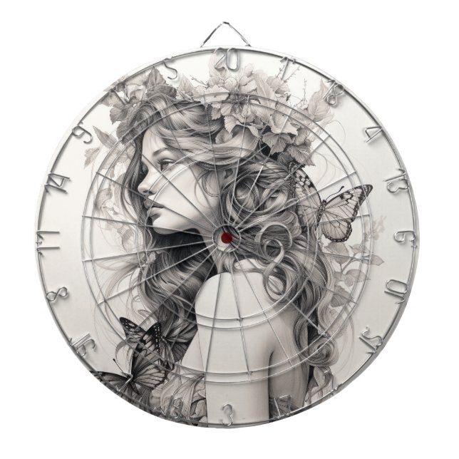 Custom Photo Personalised Photo Dart Board (Front)