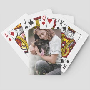 Custom Photo Personalised  Playing Cards