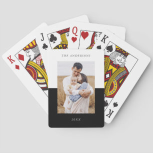 Custom Photo Personalised Playing Cards
