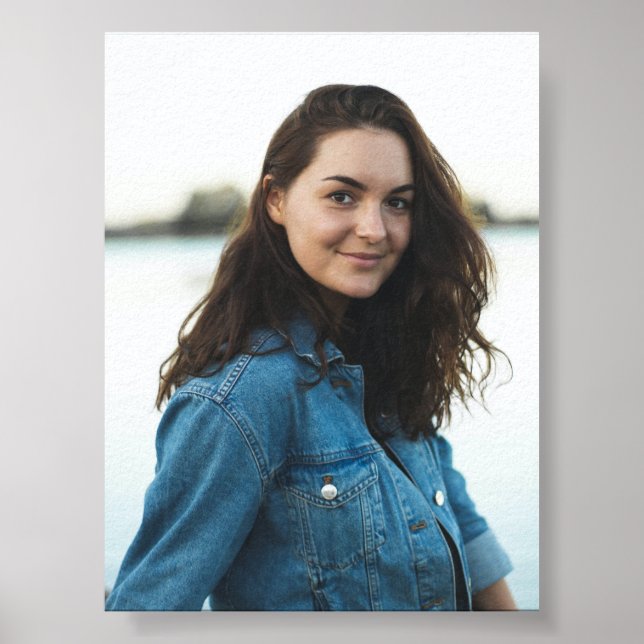 Custom Photo Personalised Poster (Front)