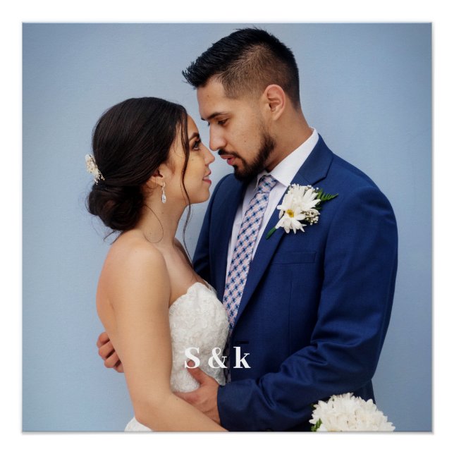 Custom Photo Personalised Poster (Front)