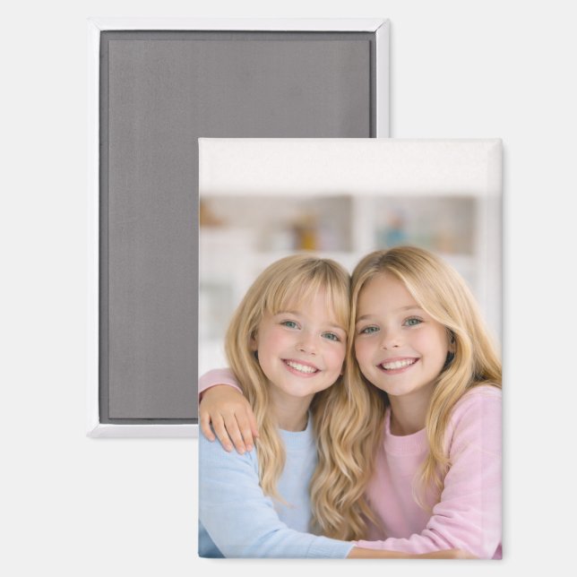 Custom Photo Personalised Refrigerator Magnet (Front/Back)