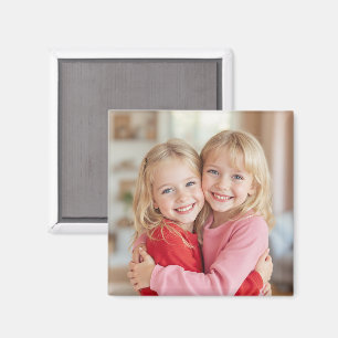 Custom Photo Personalised Square Magnet