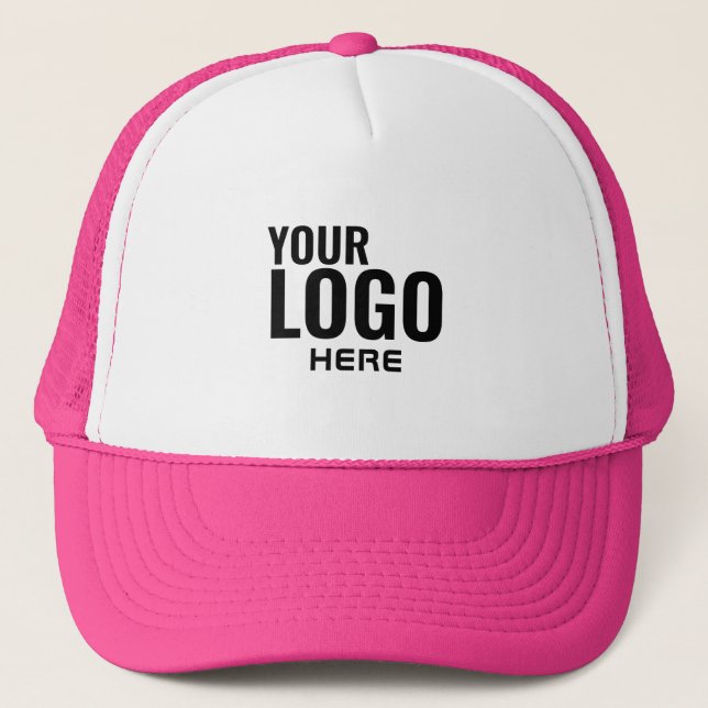 Custom Photo Personalised Trucker Hat (Front)