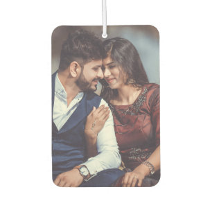 Custom Photo Personalised Two-Sided Car Car Air Freshener