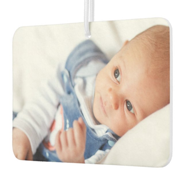 Custom Photo Personalised Unique Car Air Freshener (Left)