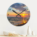 Custom Photo Personalised Wall Clock<br><div class="desc">Upload a photo, and easily create your personalised photo wall clock. You can TRANSFER this DESIGN on other Zazzle products and adjust it to fit most Zazzle items. Standard Studio designs are made in high-resolution graphics for a professional print. Thank you for choosing our designs and stopping by the Standard...</div>