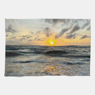 Custom Photo Personalized Add Your Own Photo  Tea Towel