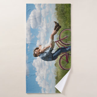 Custom Photo Personalized Bath Towel