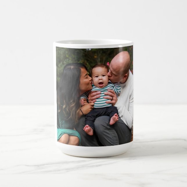 Custom Photo Personalized Coffee Mug (Center)