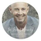 Custom Photo Personalized Memorial Tribute Funeral