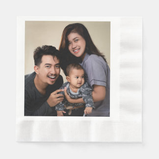 Custom Photo Personalized Napkin