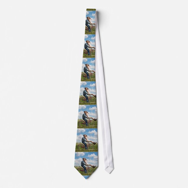 Custom Photo Personalized   Tie (Front)